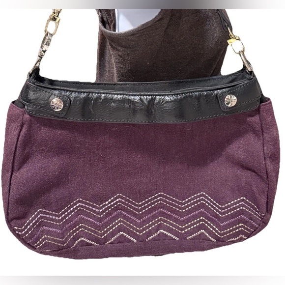 Elegant Purple and Black Women's Bag from Thirty One - Picture 1 of 12